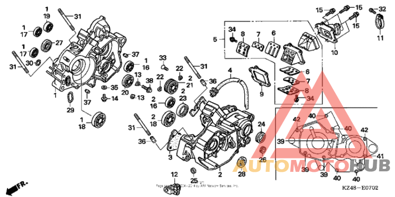 Crankcase ('05-'07)