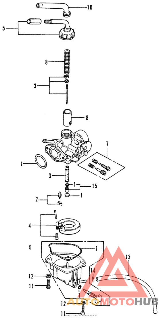 Carburetor 76-78