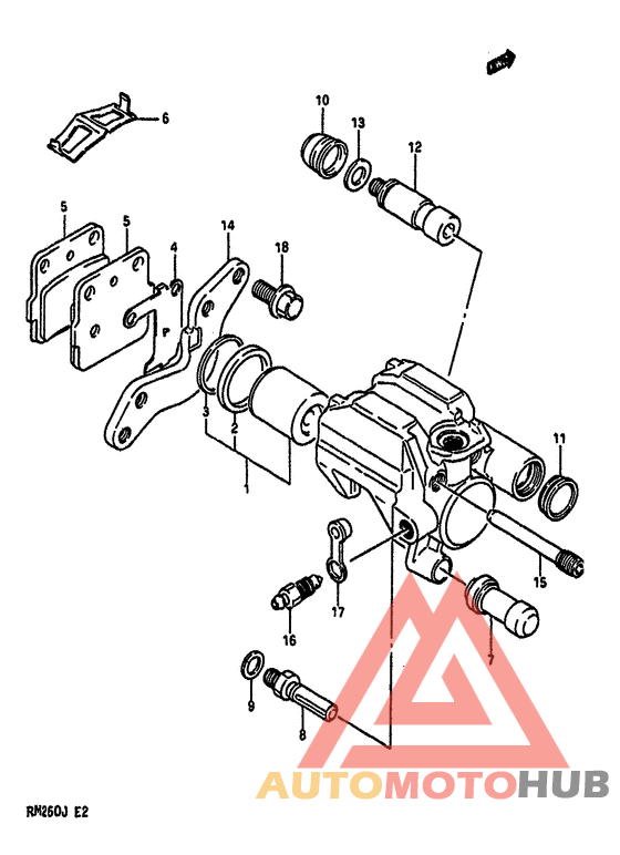 Задний суппортs