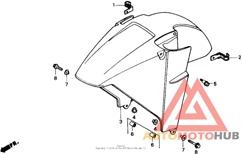 Переднее крыло