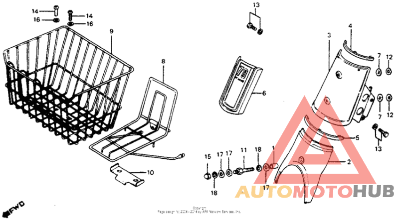 Top cover + front carrier