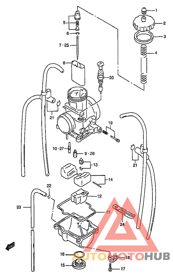Carburetor assy
