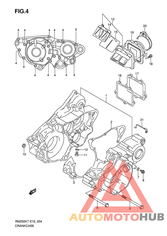 Картер двигателя