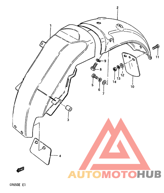 Заднее крыло