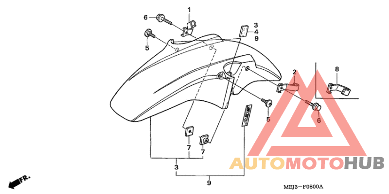 Переднее крыло