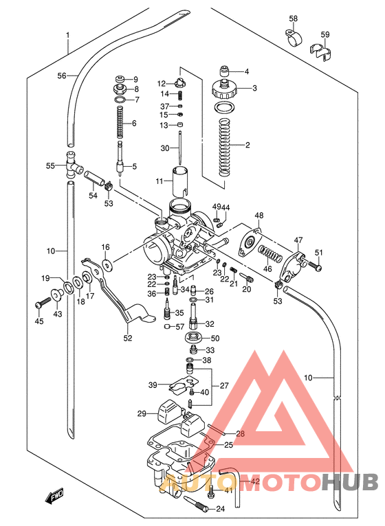 Carburetor assy