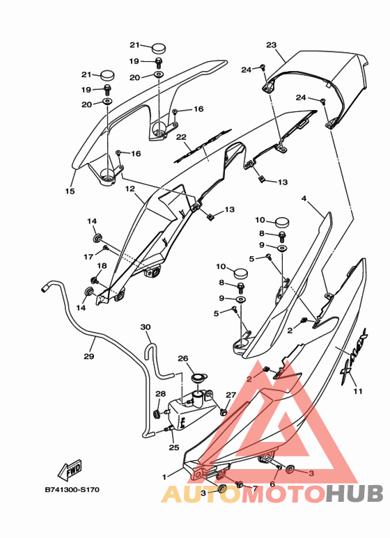 Боковые обтекатели