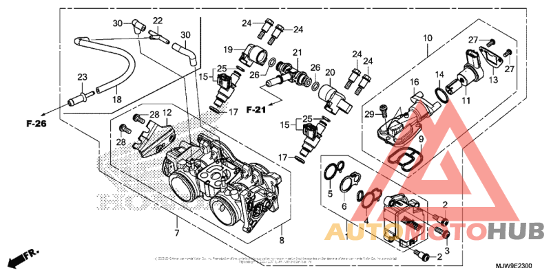 Корпус Дросселя