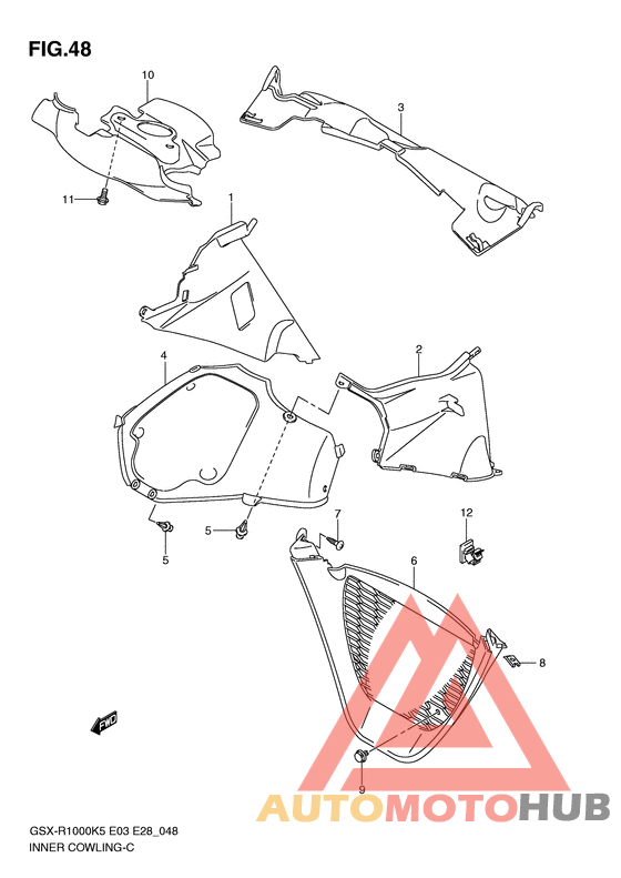 Inner cowling