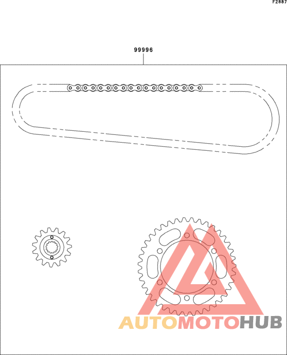 Цепь комплект