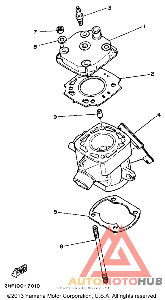 Cylinder head-cylinder
