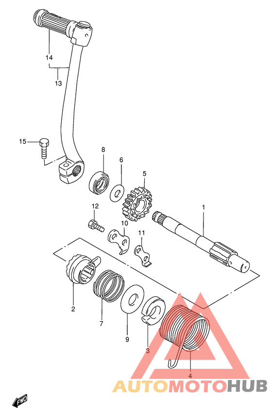 Ножной стартер