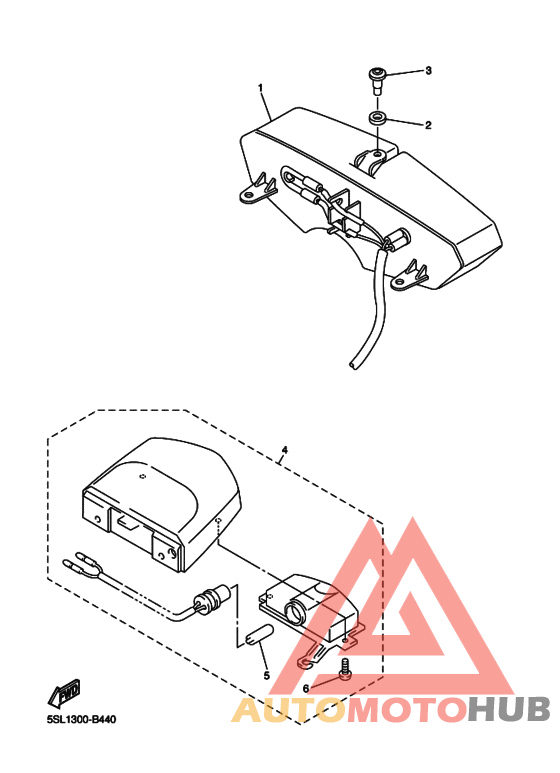 Taillight unit ass`y