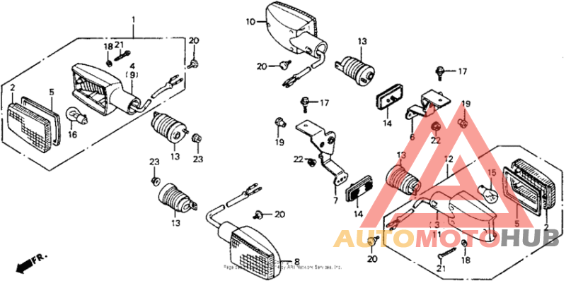 Задний фонарь