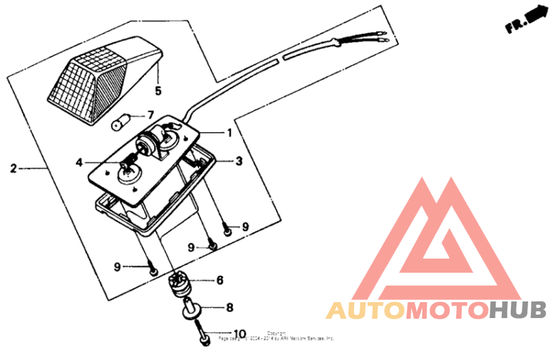 Taillight 84-85