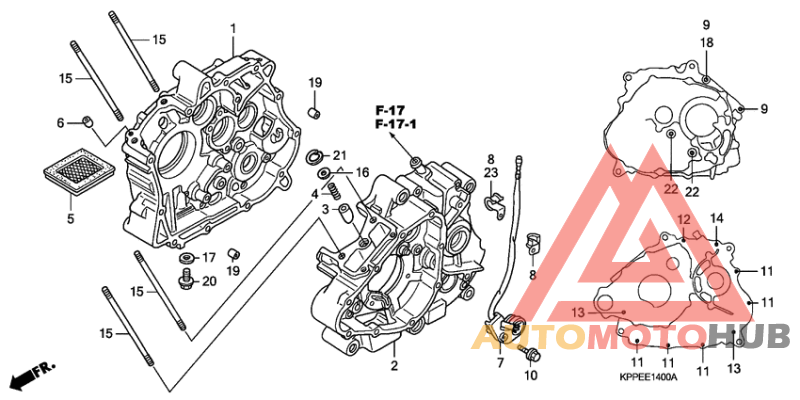 Картер двигателя