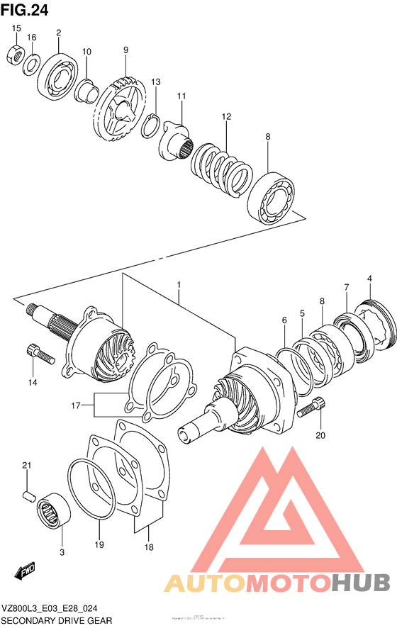 Secondary Drive Gear