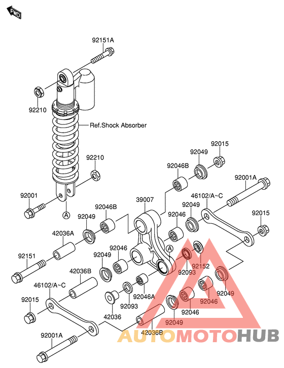Suspension ignition coil