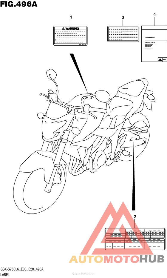 Label (Gsx-S750L6 E03)