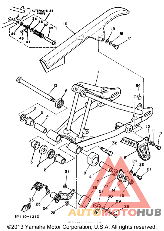 Rear arm - suspension