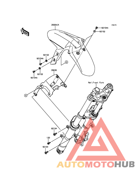 Крыло переднее