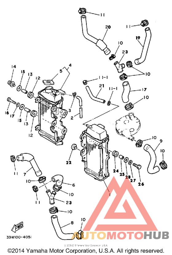 Radiator-hose