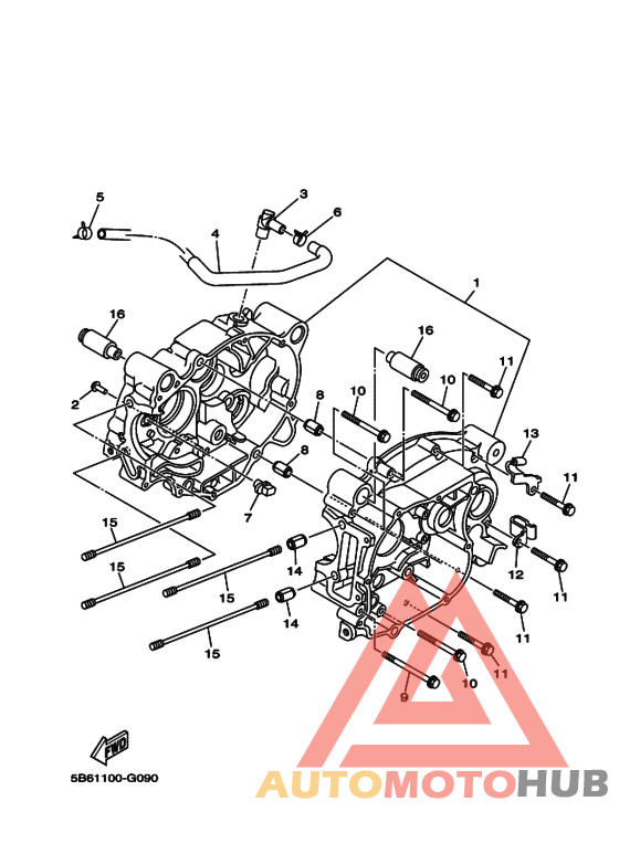 Картер двигателя