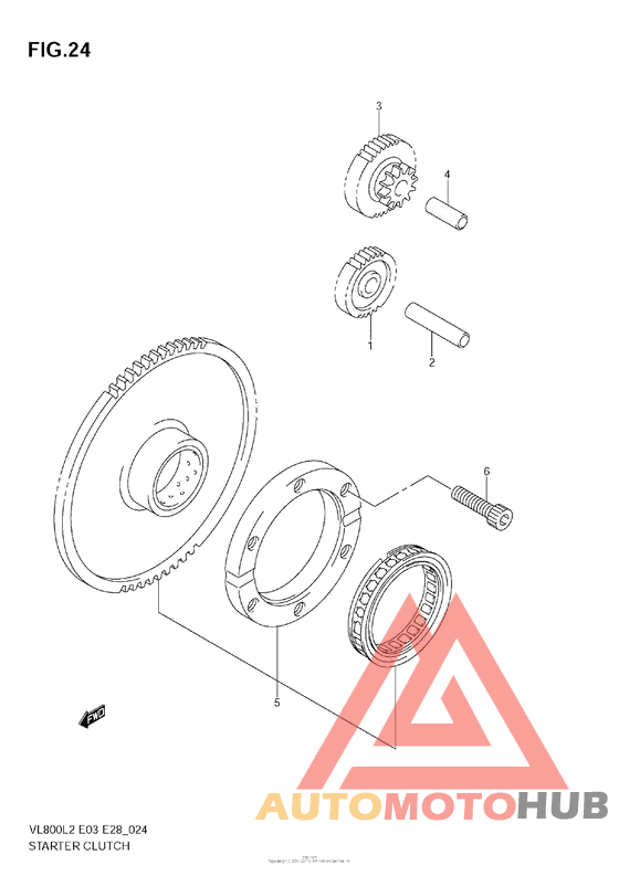Муфта стартера