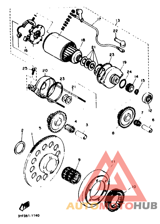 Муфта стартера