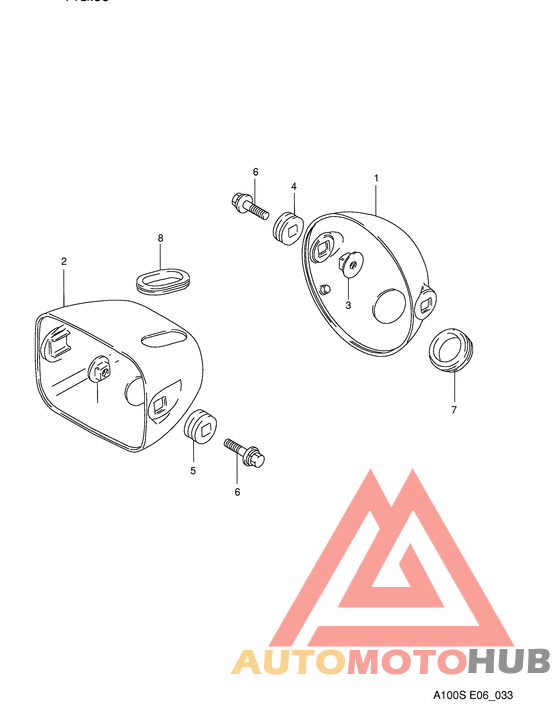 Фара головного света