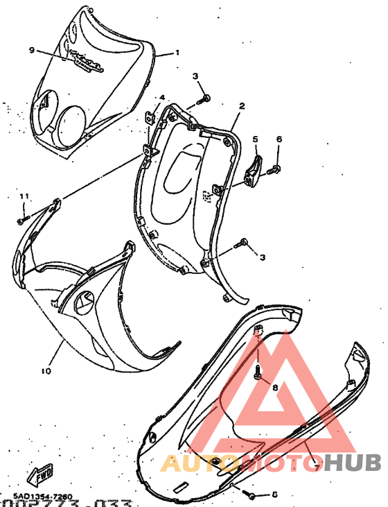 Щиток облицовочный
