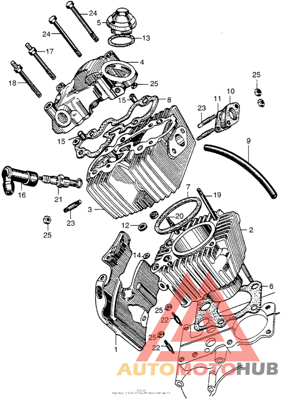 Цилиндр и головка цилиндра