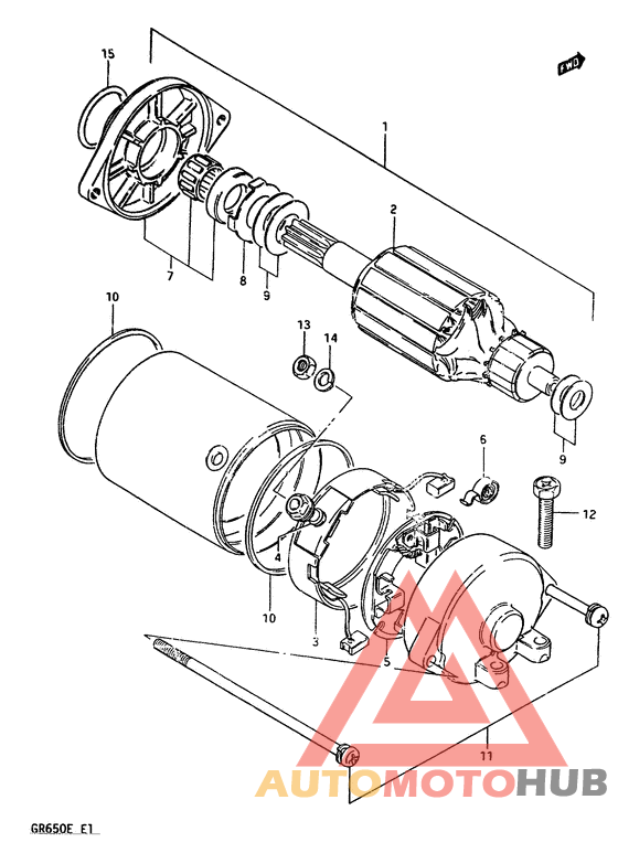 Стартерный мотор