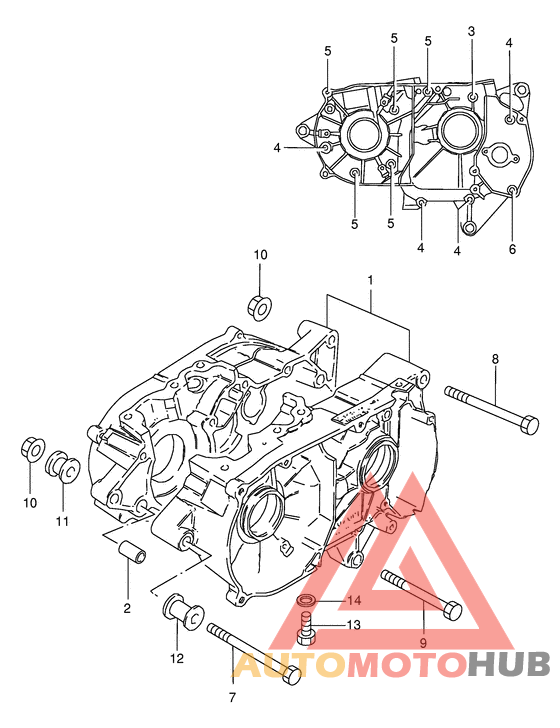 Картер двигателя