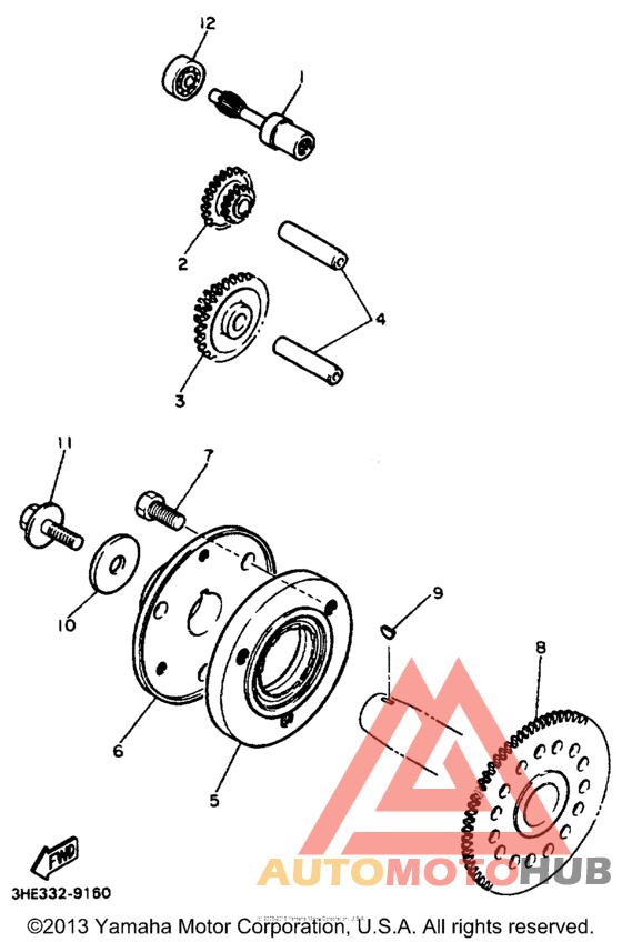 Муфта стартера