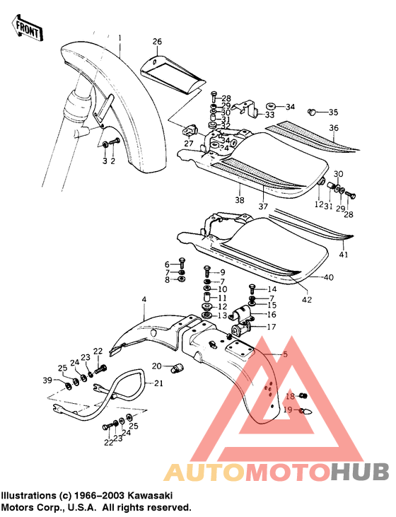 Fenders/seat cover
