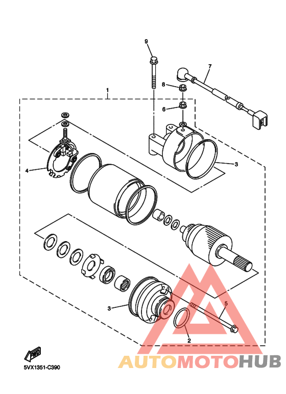 Стартерный мотор