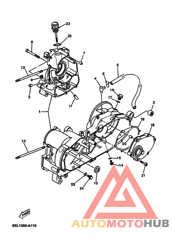 Картер двигателя