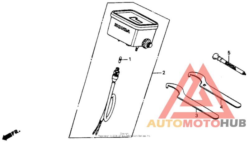 Air pressure gauge