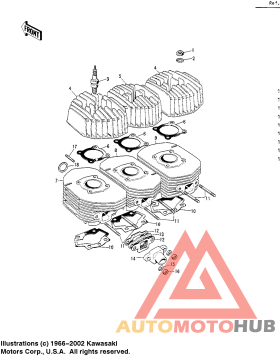 Cylinder heads/cylinders