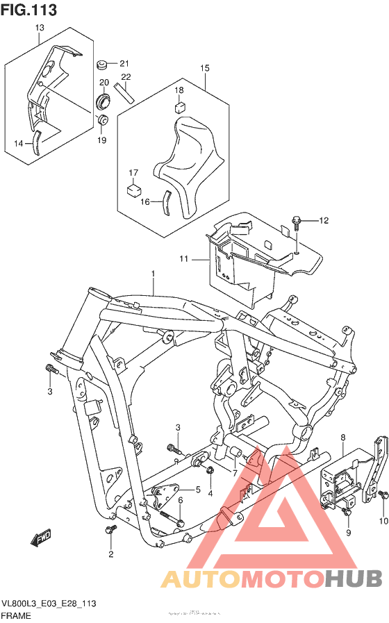 Frame (Vl800Tl3 E03)