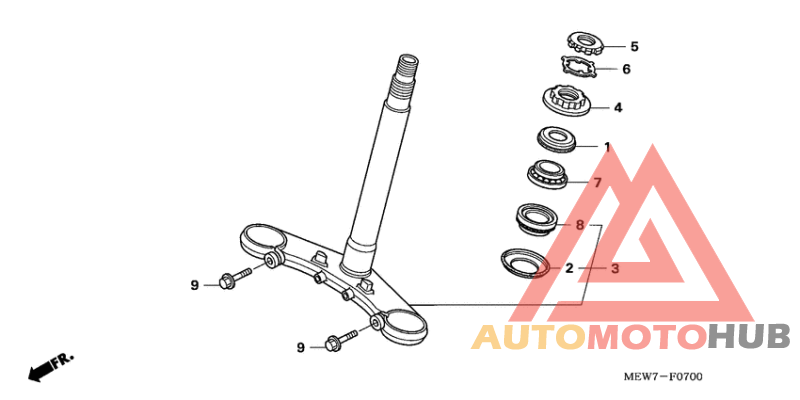 Траверса нижняя