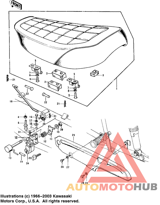 Seat/chain cover