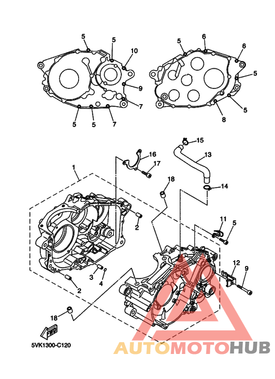 Картер двигателя