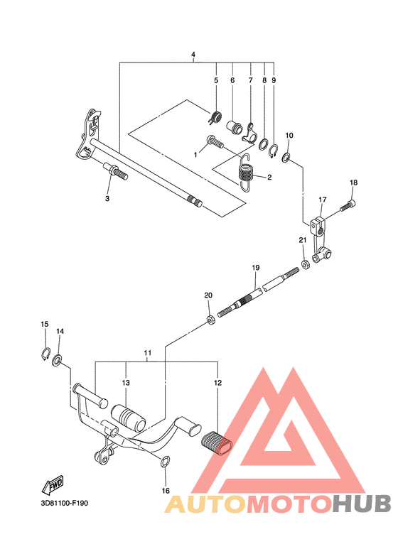 Вал переключения