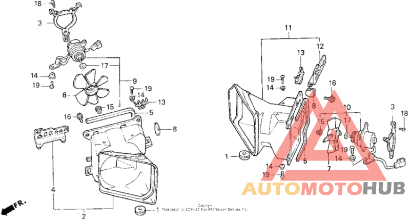 Вентилятор охлаждения