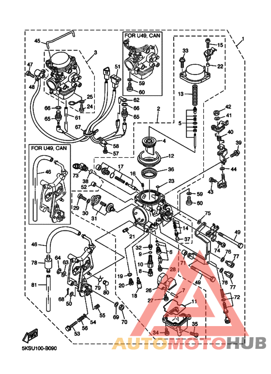 Carburetor assy