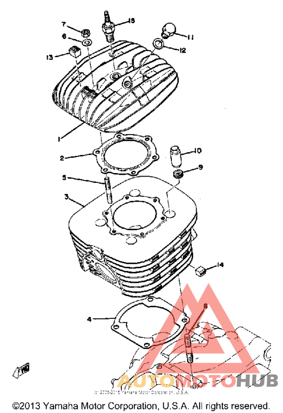 Cylinder head-cylinder