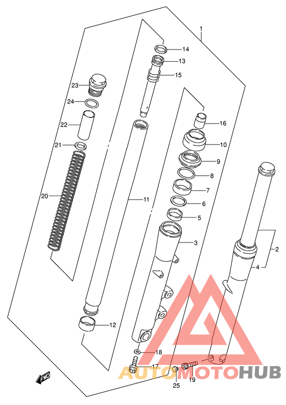 Передняя вилка