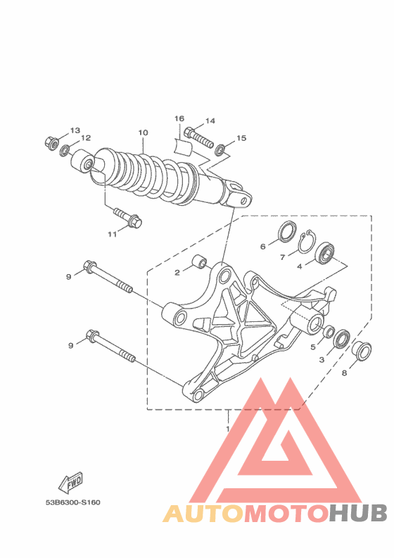 Rear arm & suspension